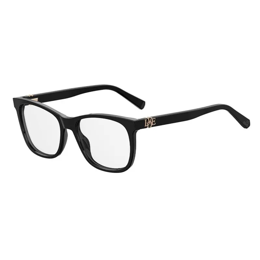 New Moschino Love Eyeglasses MOL520 0807 00 Black 52mm